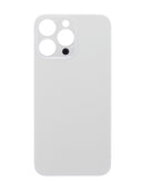 tapa trasera con agujero de camara mas grande iPhone 14 Pro Max (SILVER)