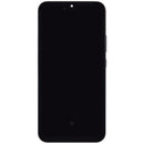 Pantalla hard OLED Aftermarket Plus con marco para Samsung Galaxy A34 5G (A346) color grafito, para reparación de display.