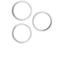 Anillo de bisel de cámara trasera para iPhone 16 Pro / 16 Pro Max en color Blanco Titanio, conjunto de 3 piezas, disponible en Xela Quetzaltenango.