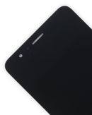 Pantalla LCD Huawei Honor 8 negra, repuesto para reparación de display roto.
