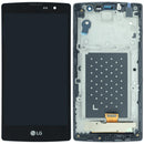 Pantalla original LG G4c negra, display LCD de repuesto, ideal para reparación de pantalla rota.