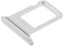 Bandeja SIM doble blanca para iPhone 16e/17e (A3083, A3517), pieza de repuesto.