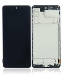Pantalla OLED para Samsung Galaxy M51 con marco (Negro Celestial)1