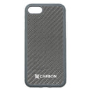 Estuche  Fibra De Carbon Real Negro - Iphone 7 / 8 / Se 2020