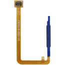 Lector de huella dactilar violeta claro para Samsung Galaxy A07 4G (A075) con cable flex. Repuesto sensor.