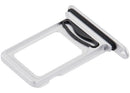 Bandeja SIM doble blanca para iPhone 16e/17e (A3083, A3517), pieza de repuesto.