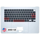 Tapa superior plateada original de MacBook Air 15" A3448 (2026) con teclado ANSI US.