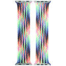 Correa Apple Braided Solo Loop Pride Edition de 44-49mm, talla 2 pequeña, con trenzado multicolor vibrante para Apple Watch.