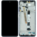 Pantalla LCD original Xiaomi Poco X3 Pro azul, display de repuesto para reparación de pantalla rota.