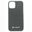 Estuche  Fibra De Carbon Real Negro IPHONE 12 MINI 5.4