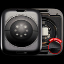 Tapa trasera Apple Watch Series 9 45mm GPS, aluminio negro espacial, pieza de repuesto A2982.