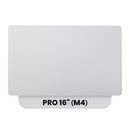 Reparación de trackpad MacBook Pro 16 (M4) plateado en Quetzaltenango Xela.