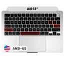 Tapa superior plateada original OEM para MacBook Air 13 A3240 (2025) con teclado ANSI US M4.