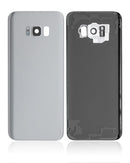 Tapa trasera con lente de camara para Samsung Galaxy S8 Plus original (Plata Artico)