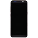 Pantalla incell Samsung Galaxy S8 con marco dorado Maple Gold, ideal para reparación de display roto.