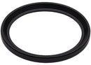 Anillo bisel de cámara trasera negro para iPhone 16e/17e, repuesto para lente de cámara Apple.
