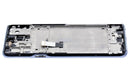Pantalla refurbished negra para LG Q92 5G / Q920 con frame, lista para repuesto y reparación.