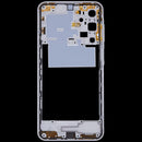 Carcasa de marco medio para Samsung Galaxy A16 5G en Quetzaltenango, disponible en color gris claro.