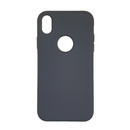 Estuche  Silicon Gris - Iphone Xs Max