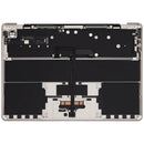 Tapa superior Starlight usada para MacBook Air 13" A3240 (2025) con batería y teclado ANSI US.