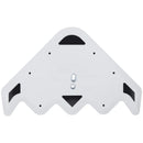 Base cargadora blanca para mandos de PS5, PS5 Pro y PS5 Slim, con dos ranuras de carga.