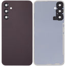 Tapa trasera roja oscuro para Samsung Galaxy A24 4G (A245) con lente de cámara, repuesto original.