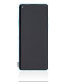 Pantalla refurbished OnePlus 8 5G (IN2010) con marco Glacial Green para reparación y cambio de display.