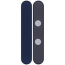 Bisel de vidrio 5G para iPhone 12 / 12 Mini (Azul)