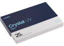 Protector de pantalla Wrapd Crystal UV transparente, paquete de 25 películas PET de repuesto, máxima claridad y protección.