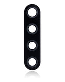 Lente de camara trasera (solo vidrio) con adhesivo para LG K51 (paquete de 10)
