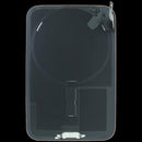 Tapa trasera Cosmic Orange de vidrio para iPhone 17 Pro con MagSafe y NFC, repuesto oficial Apple 661-56054.
