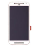 Pantalla blanca refurbished para Motorola Moto G2 (XT1064/XT1068/XT1069), repuesto para reparación de display.