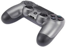 Control alambrico DoubleShock 4 Steel Gray para PS4, diseño ergonómico, cable USB.