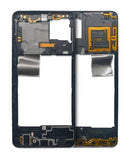 Marco medio compatible para Samsung Galaxy A22 4G (A225 / 2021) en color negro disponible en Xela Quetzaltenango.