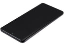 Pantalla OLED negra refurbished para Xiaomi Redmi Note 14 Pro 5G / Poco X7, con marco para fácil reparación.