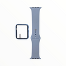 Pulsera + Bumper Con Protector De Pantalla Para  Apple Watch 44 Mm Color - Celeste Claro