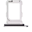Bandeja doble SIM compatible para iPhone 16 Pro / 16 Pro Max (Blanco Titanium)