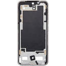Tapa intermedia Xiaomi 14 blanca, repuesto original para reparación de chasis y cambio de marco.