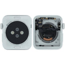 Carcasa de aluminio plateado para Apple Watch Series 3 42mm A1859/A1861, repuesto OEM de grado A.