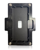 Encuentra en Xela el molde de prensa para tapa trasera y pantalla de Samsung Galaxy S10 Plus, ideal para reparaciones y mantenimiento con herramientas de servicio OEM.