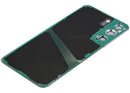 Tapa trasera de cristal Bora Purple para Samsung Galaxy S22 5G con lente de cámara integrada, ideal para reparación.