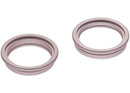 Anillo bisel rosa para cámara trasera de iPhone 13 / 13 Mini, repuesto para reparación de pantalla.