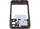 Marco medio de carcasa negro para Samsung Galaxy A17 5G (SM-A176), pieza de repuesto para reparación, chasis.