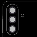 Lente de cámara trasera con adhesivo para Samsung Galaxy A56 5G (A566), repuesto para reparación.