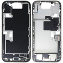 Chasis medio iPhone 16 Pro Natural Titanium usado, con pequeñas partes, ideal para reparación de A2925/A2926.