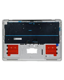 Tapa superior Space Gray con teclado ANSI US para MacBook Air 13 A2179 2020, repuesto de reparación.