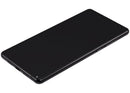Pantalla completa Xiaomi Mi Mix 2 negra, con marco y display LCD, ideal para reparación de pantalla rota.