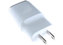 Cable USB-A a micro USB LG blanco de 1 metro, ideal para carga y transferencia de datos.