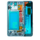 Encuentra en Xela Quetzaltenango el Marco medio carcasa para Samsung Galaxy S10E en verde prisma con piezas pequeñas.