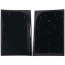 Carcasa frontal y trasera PS5 Ghost of Yotei Golden Black, compatible con modelos 1000, 1100, 1200.